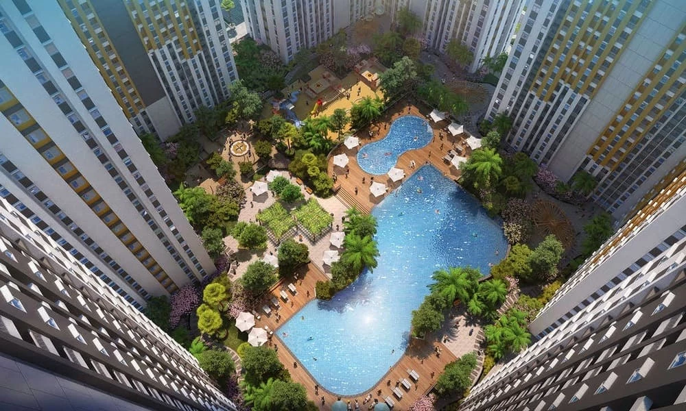 Springlake-Apartment-Bekasi-Inner-Court